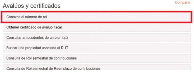 Número De Rol De Propiedad Por Dirección 】 Cómo Obtenerlo